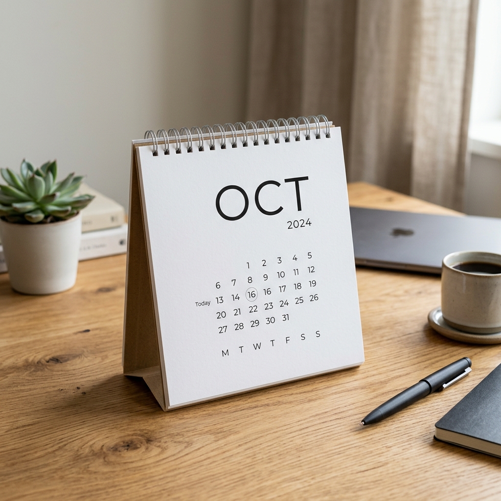 Kalender Meja Eksklusif